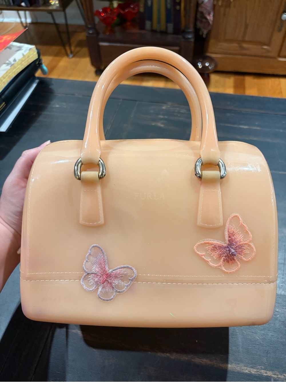 Pink Furla Candy Bag - Picture 3 of 9
